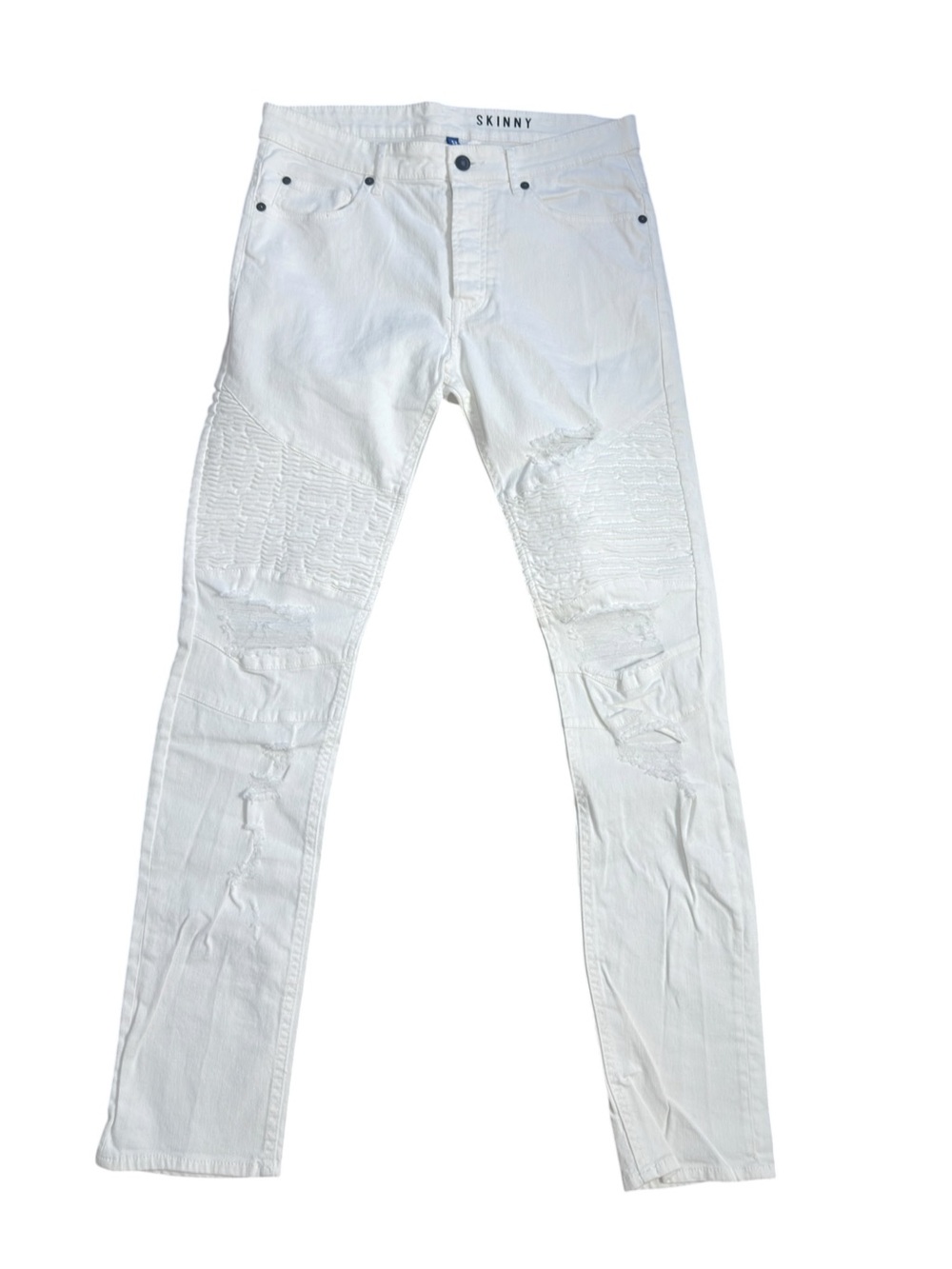 Divided Men's Skinny Jeans in White